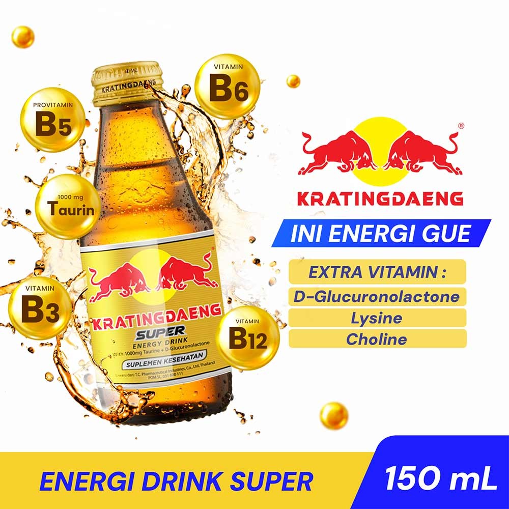 KRATINGDAENG ENERGY DRINK SUPER 150mL