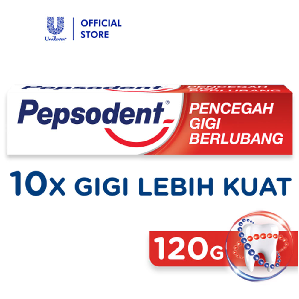 PEPSODENT PASTA GIGI WHITE  120g