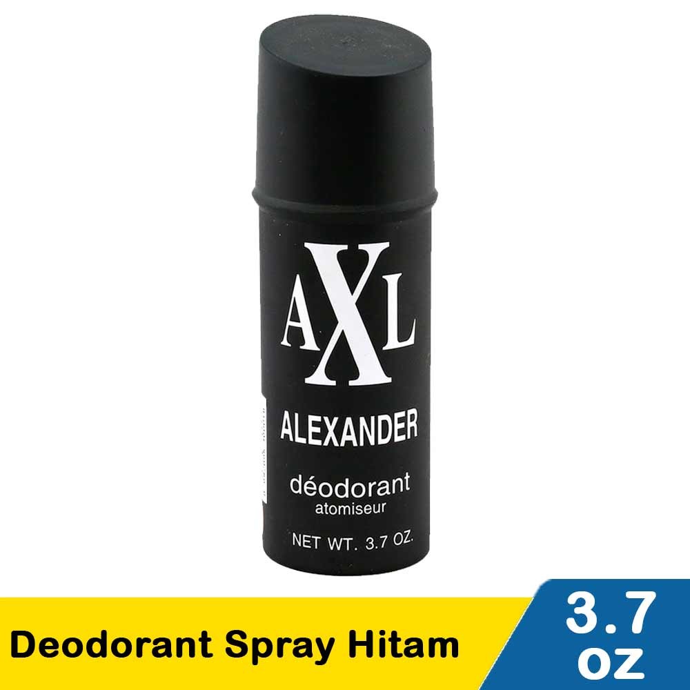 ALEXANDER DEODORANT SPRAY HITAM 3.7 OZ