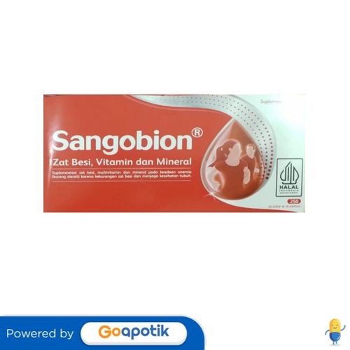 Sangobion Box Isi 250 Kapsul