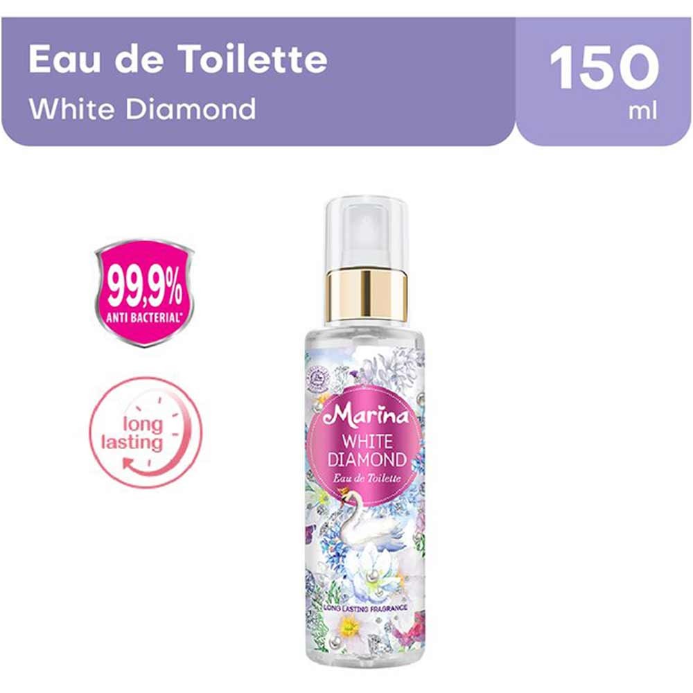 MARINA EAU DE TOILETTE WHITE DIAMOND 150mL