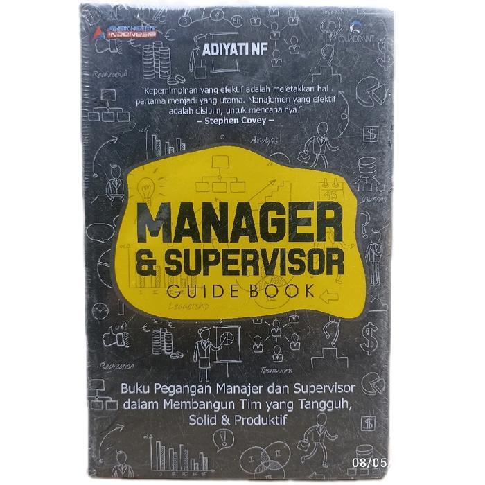 buku manager dan supervisor guide book