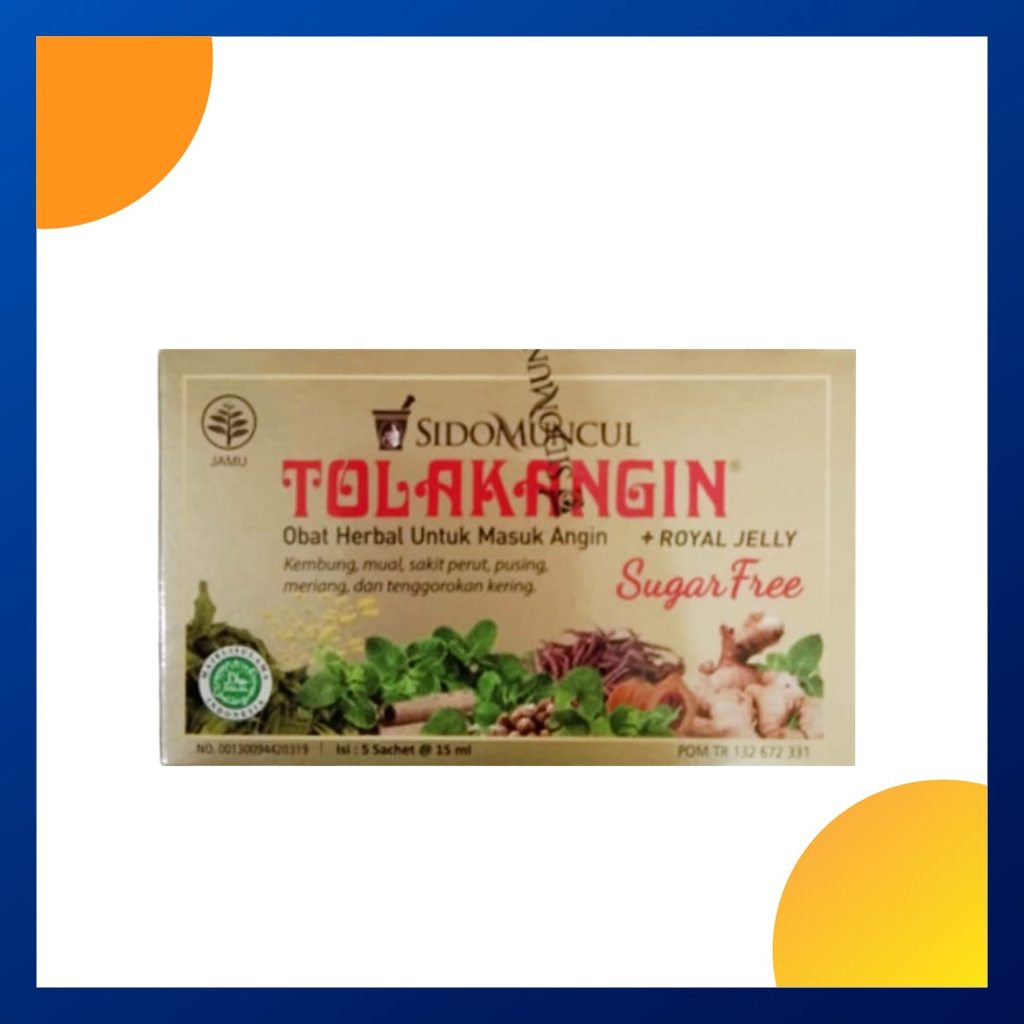 Tolak Angin Bebas Gula Box 5 Pcs