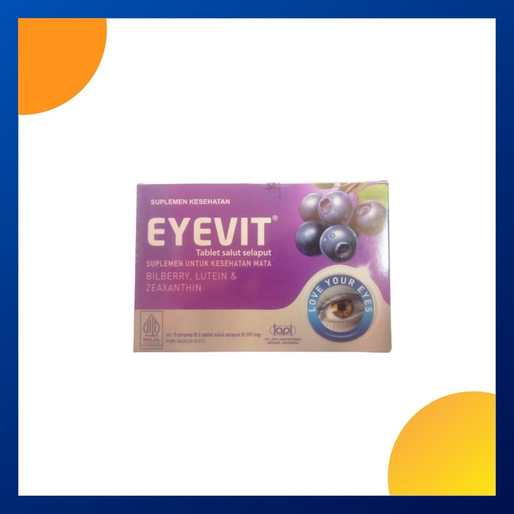 Eyevit Strip Isi 6 Tablet