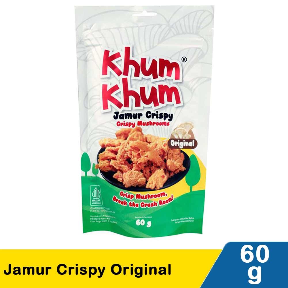 KHUM KHUM JAMUR CRISPY ORIGINAL 60g
