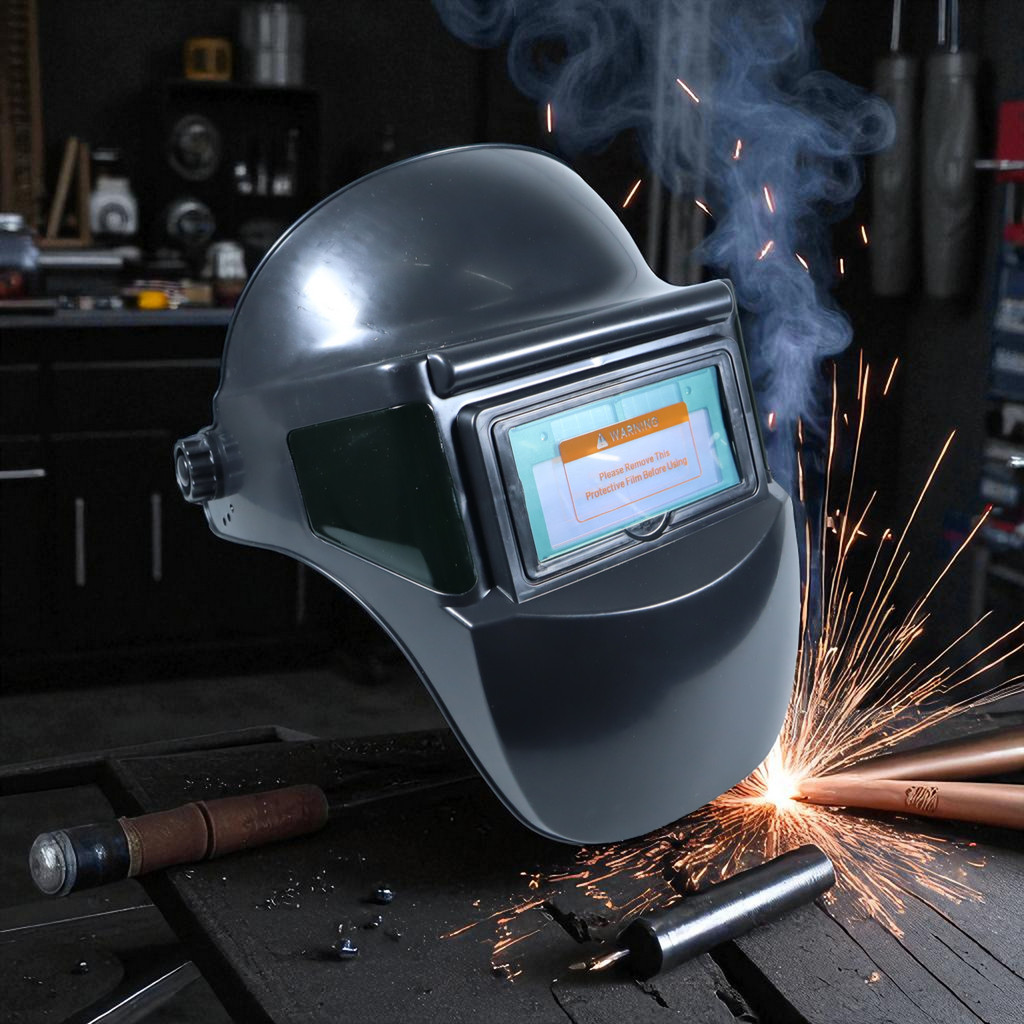 MERISHOP Helm Las Automatic Dimming Protective Welding - 110
