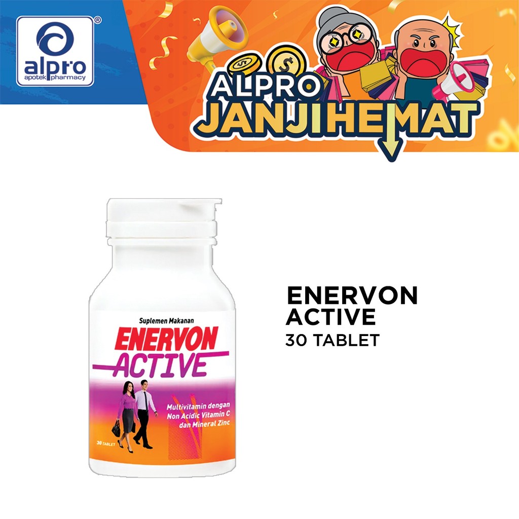 Enervon Active 30 Tablet