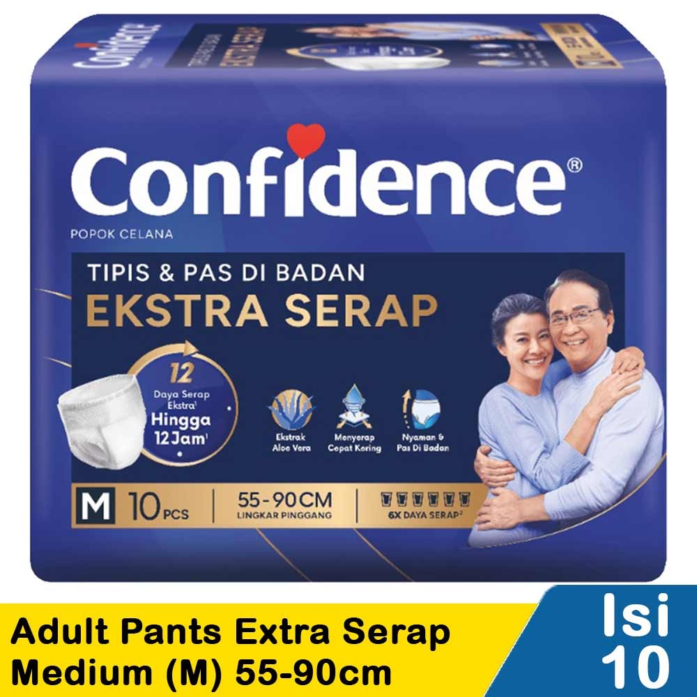 CONFIDENCE ADULT PANTS EXTRA SERAP 10'S  MEDIUM