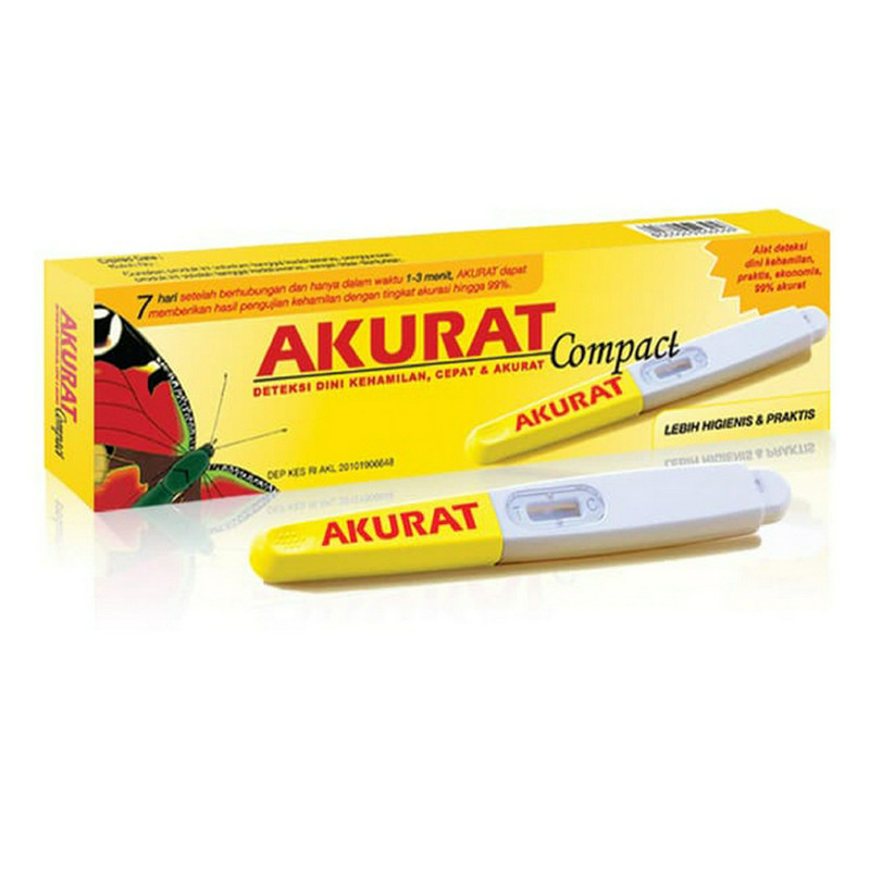AKURAT COMPACT ALAT TEST KEHAMILAN