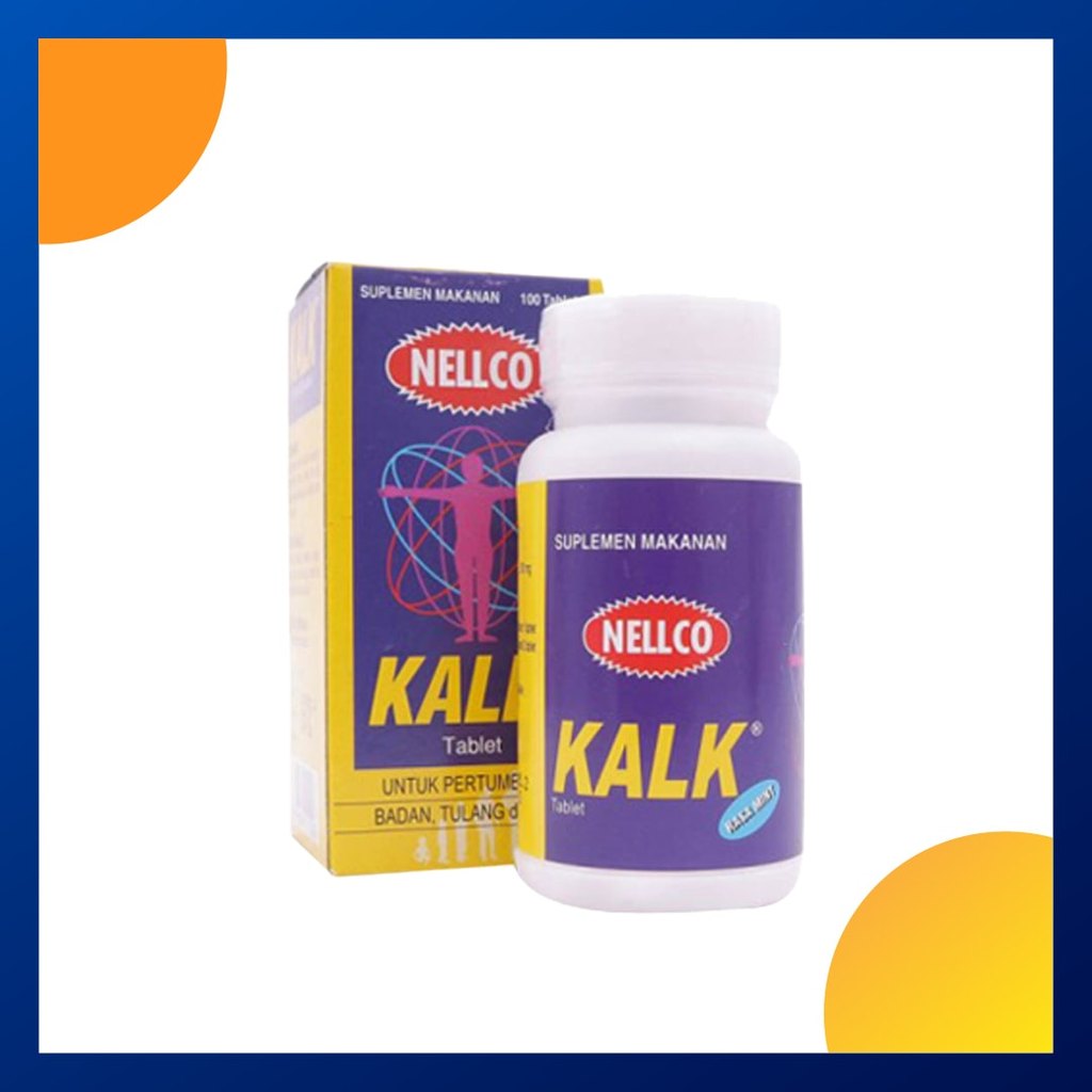 Kalk Botol Isi 100 Tablet