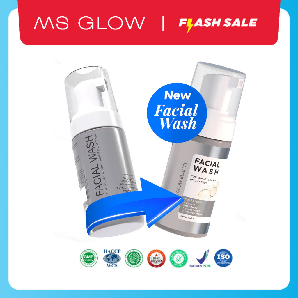 Facial Wash For Super Clean - MS Glow