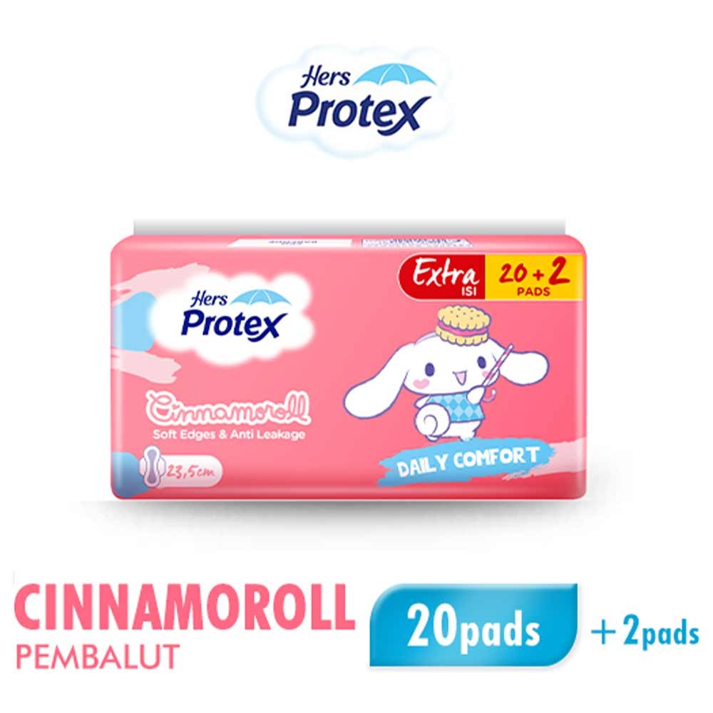 HER'S PROTEX DAILY COMFORT 20'S CINNAMOROLL 23.5cm
