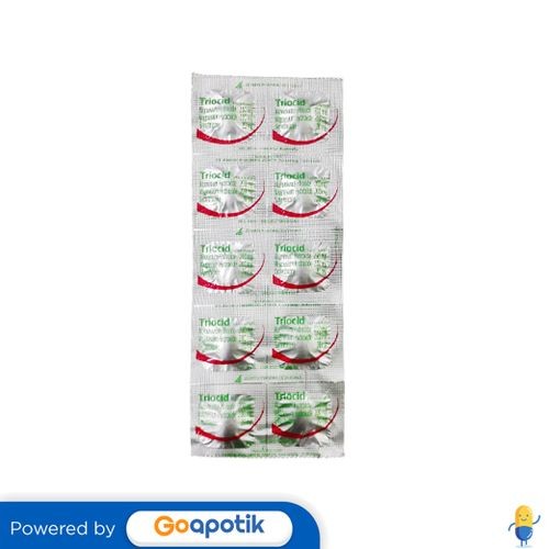 Triocid Strip Isi 10 Tablet