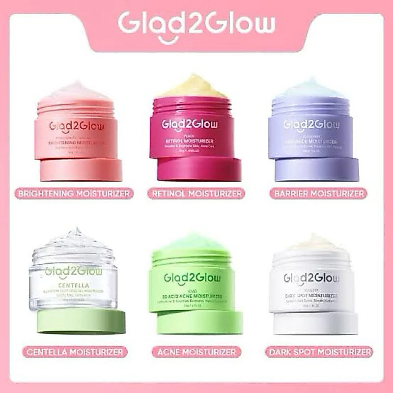 Glad2Glow Moisturizer Series