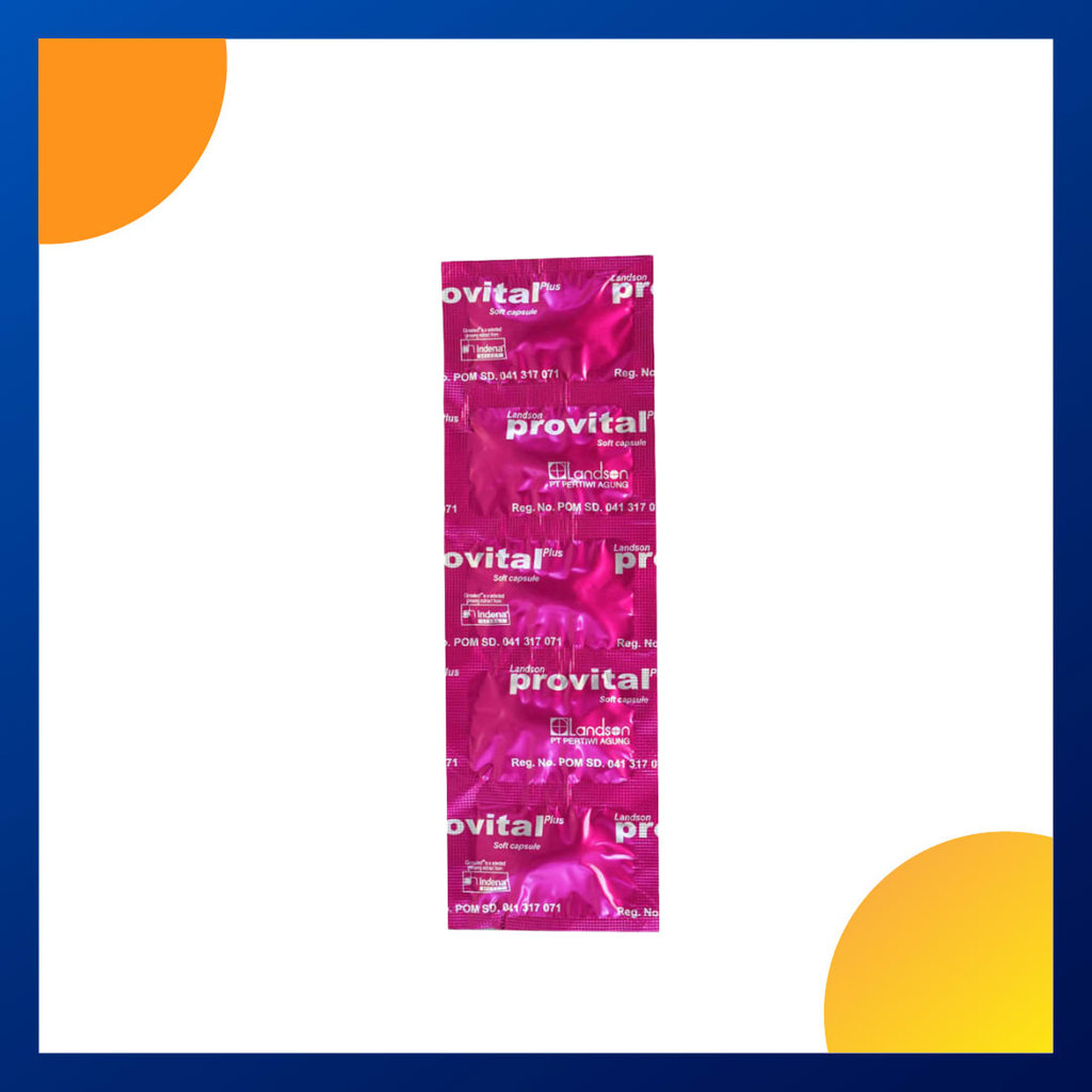 Provital Plus Strip 5 Kapsul