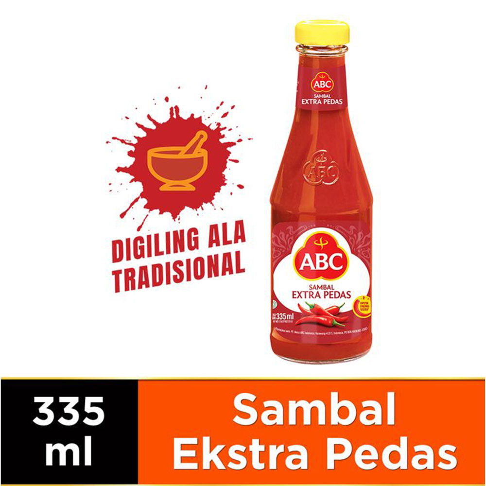 ABC SAMBAL EXTRA PEDAS 335mL