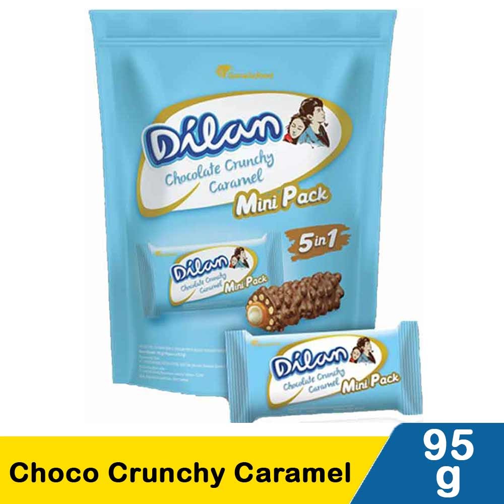 DILAN CHOCO CRUNCHY CARAMEL 95g