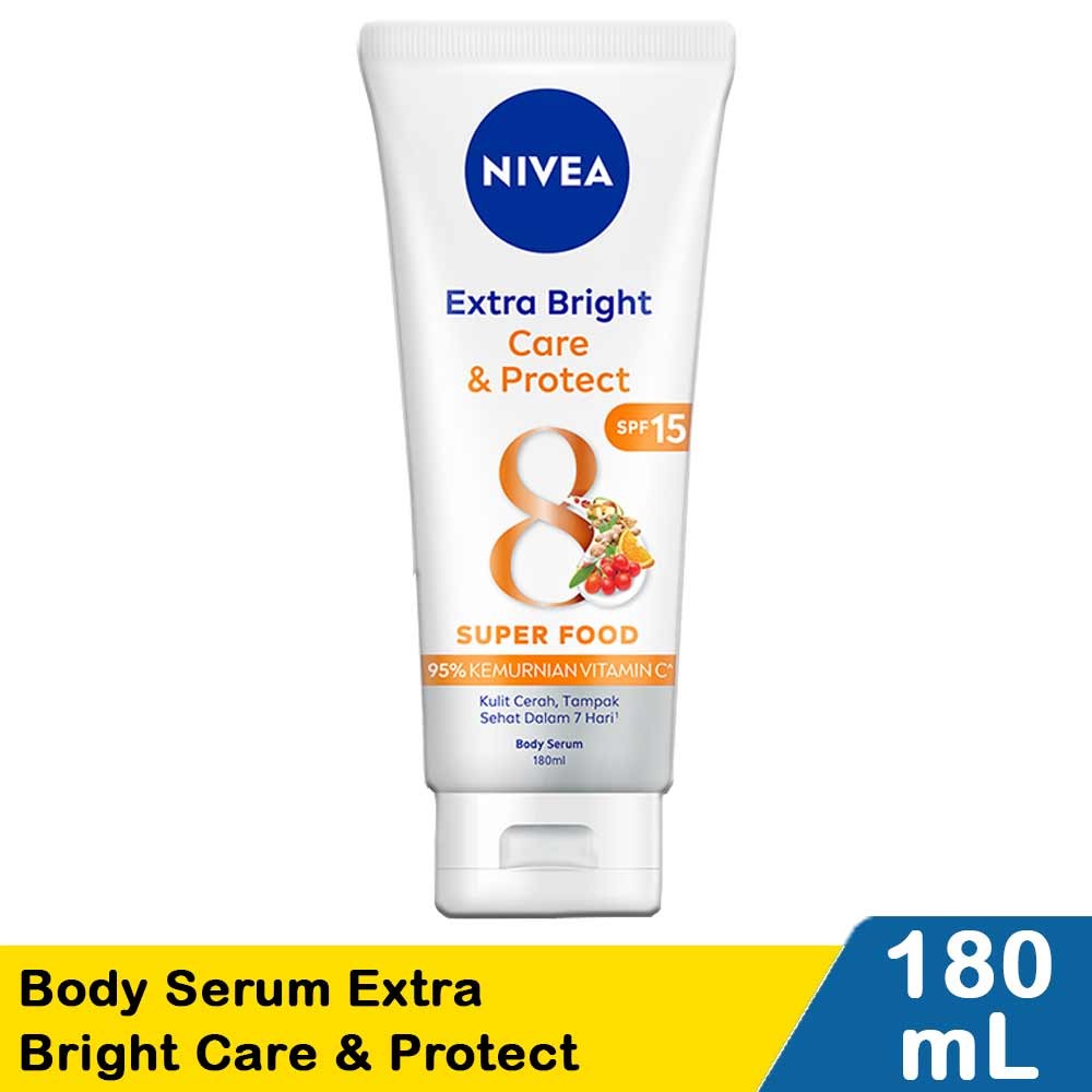 NIVEA BODY SERUM EXTRA BRIGHT CARE & PROTECT 180mL