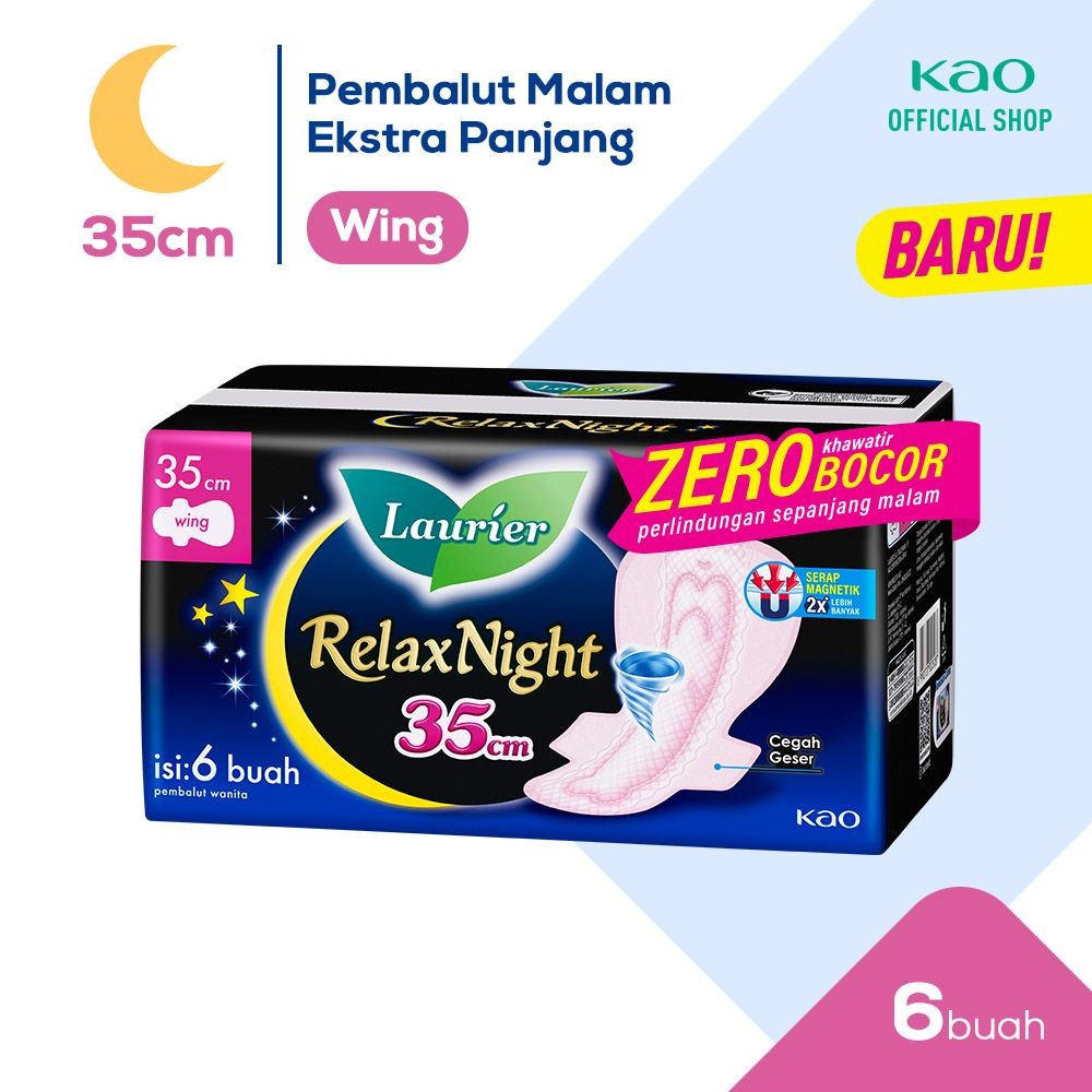LAURIER PEMBALUT 6'S RELAX NIGHT 35cm