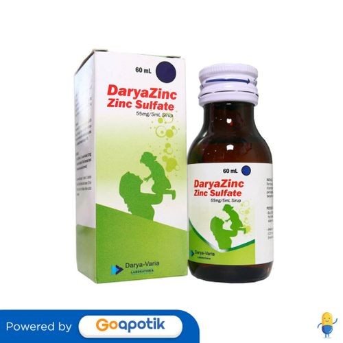 Daryazinc Syrup Isi 60 Ml Botol