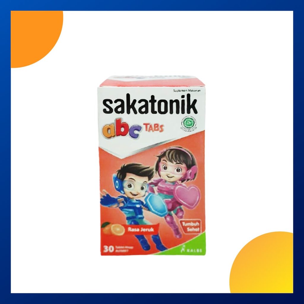 Sakatonik Abc Rasa Jeruk Botol 30 Tablet