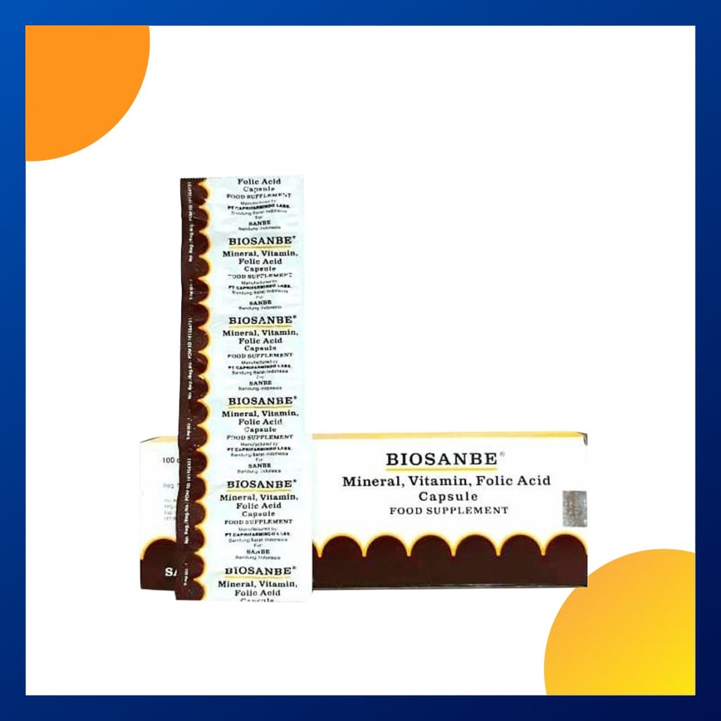 Biosanbe Box Isi 100 Kapsul