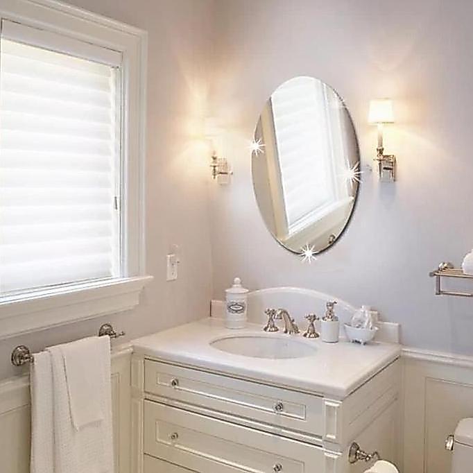 QUIR MIRROR SHATTERPROOF OVAL