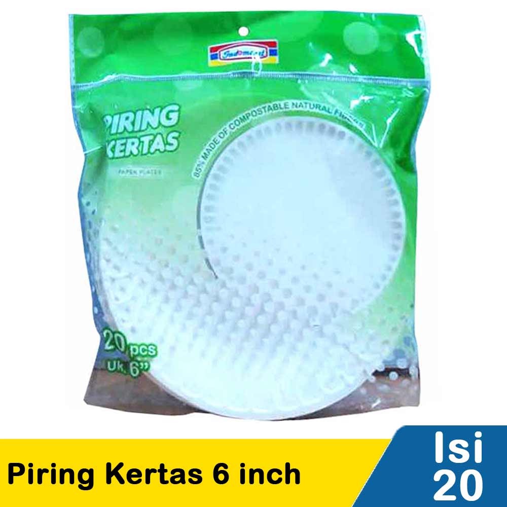 INDOMARET PIRING KERTAS (20'S)  6 inch