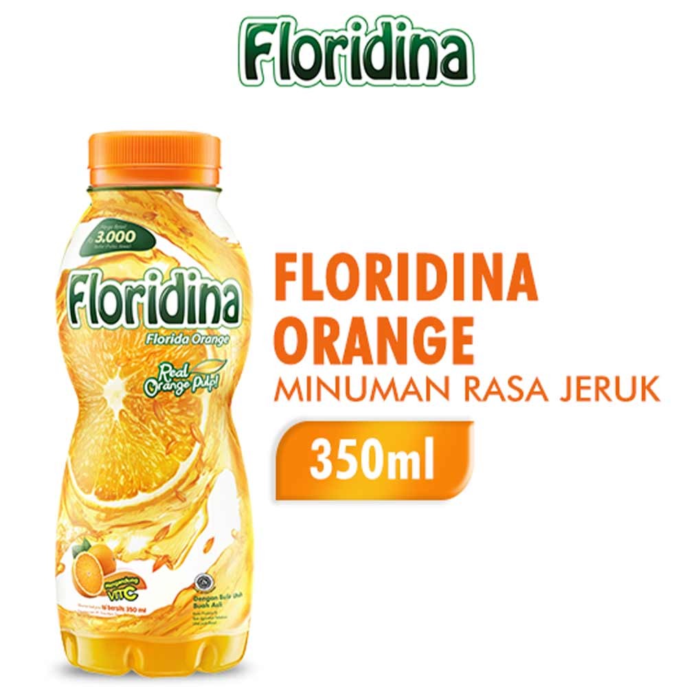FLORIDINA JUICE PULP ORANGE 350mL
