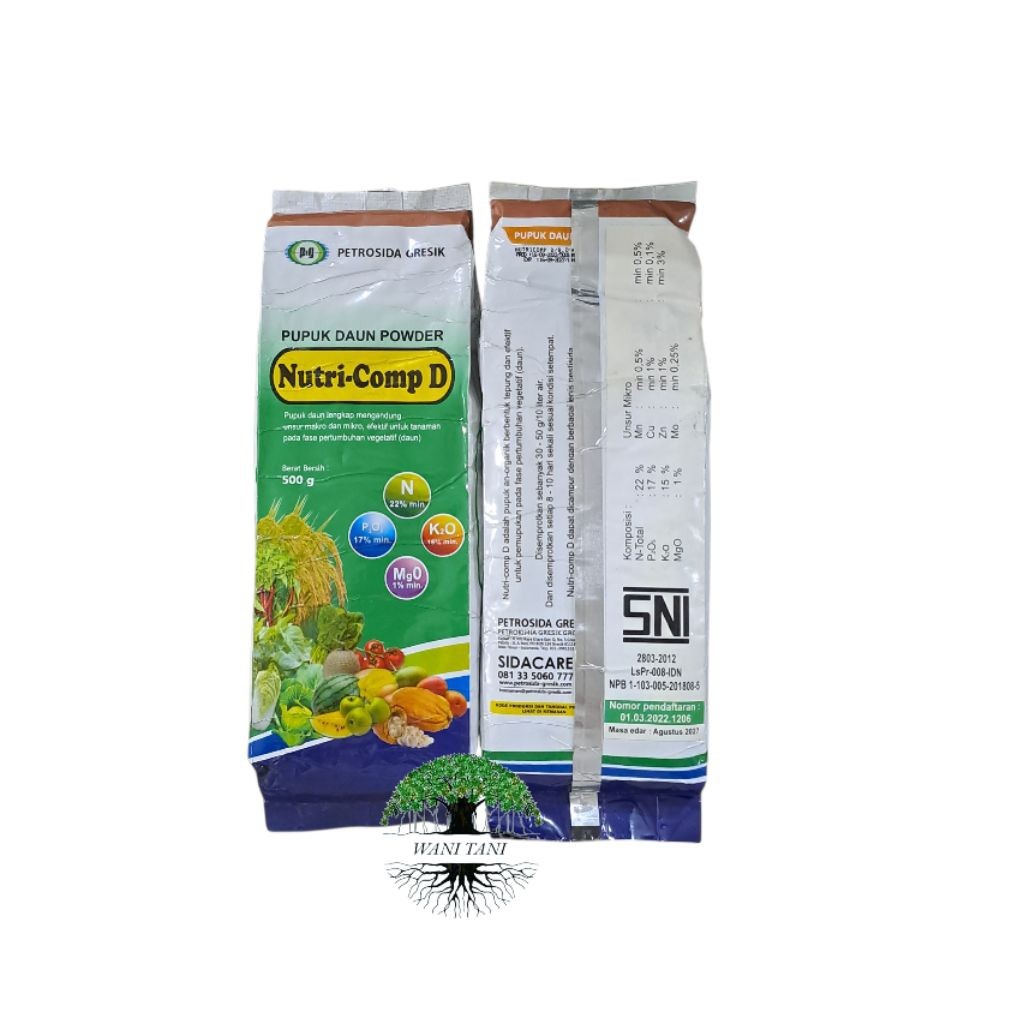NUTRI COMP D 500GR