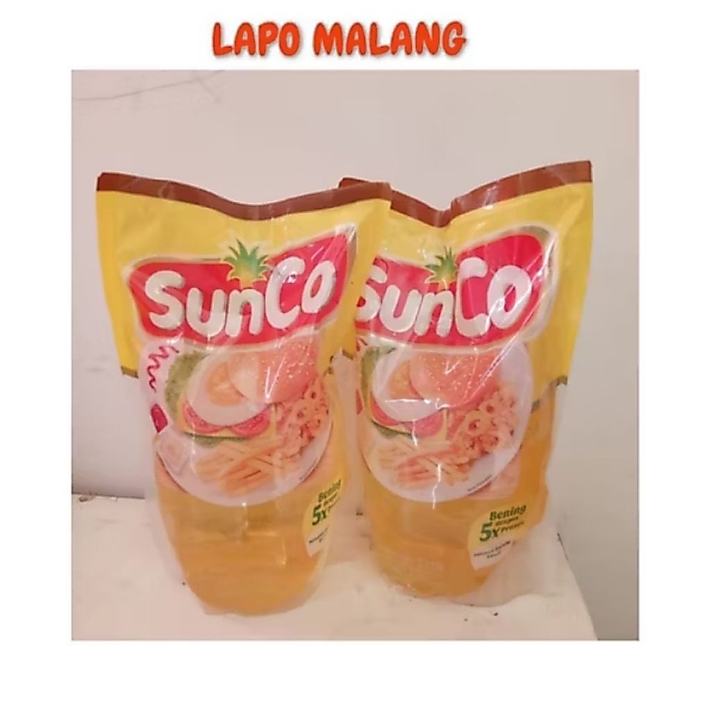 (LAPO) Minyak Sunco 2L pouch refill 1 pc