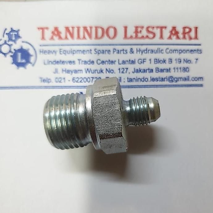Double Nepple/Adaptor 1/2" BSP x 1/4" JIC