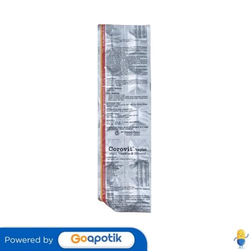 Corovit Strip Isi 10 Tablet