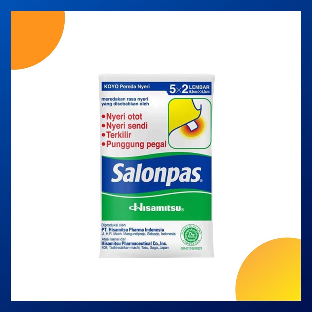 Salonpas Koyo 5 X 2 Lembar Per Sachet