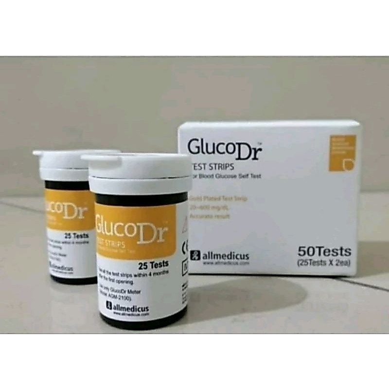strip gluco dr bio code 8 / gluco dr strip kuning
