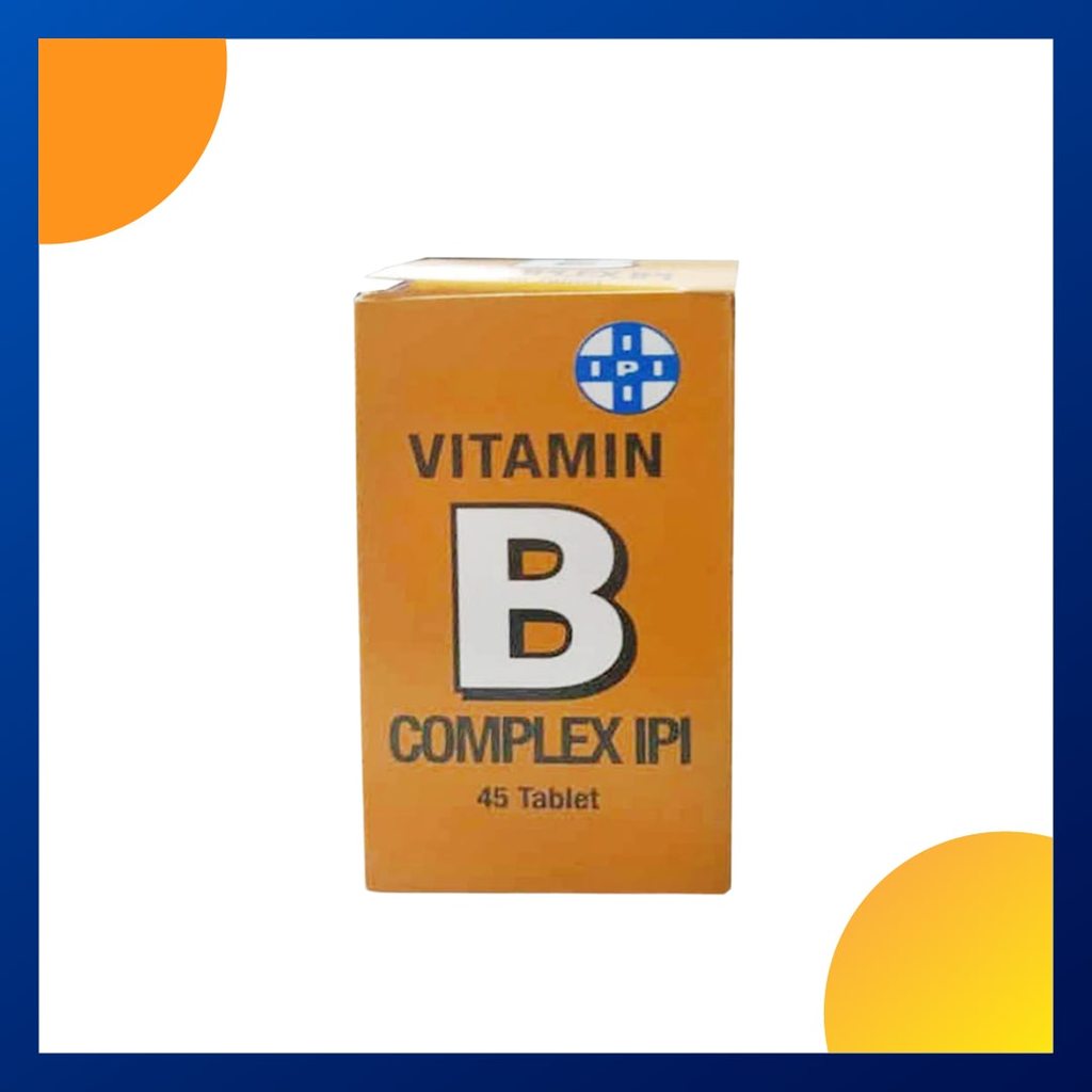 Ipi Vitamin B Complex Botol 45 Tablet