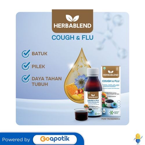 Herbablend Cough & Flu 100 Ml Botol