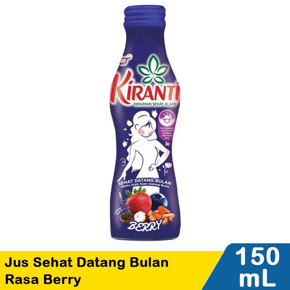 KIRANTI JUICE SEHAT DATANG BULAN BERRY 150mL