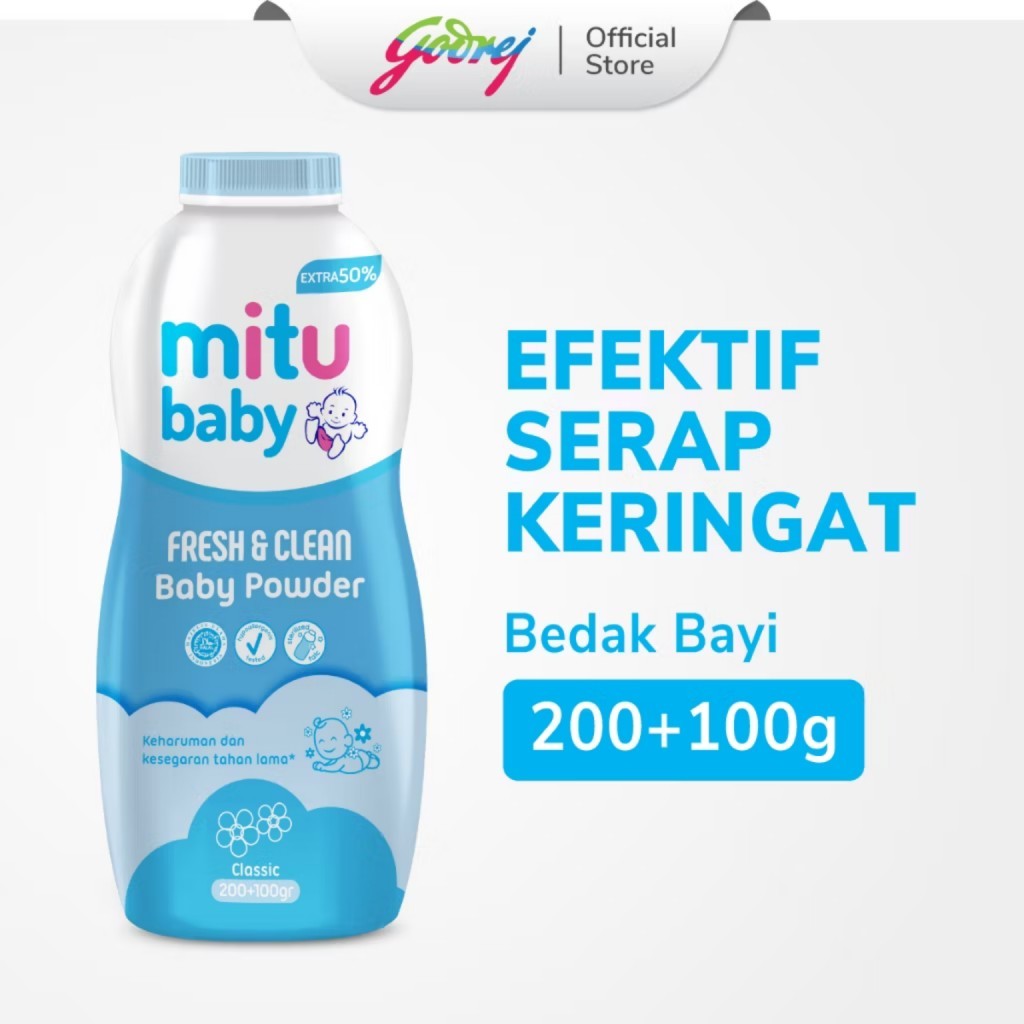 Bedak Mitu 200+100g