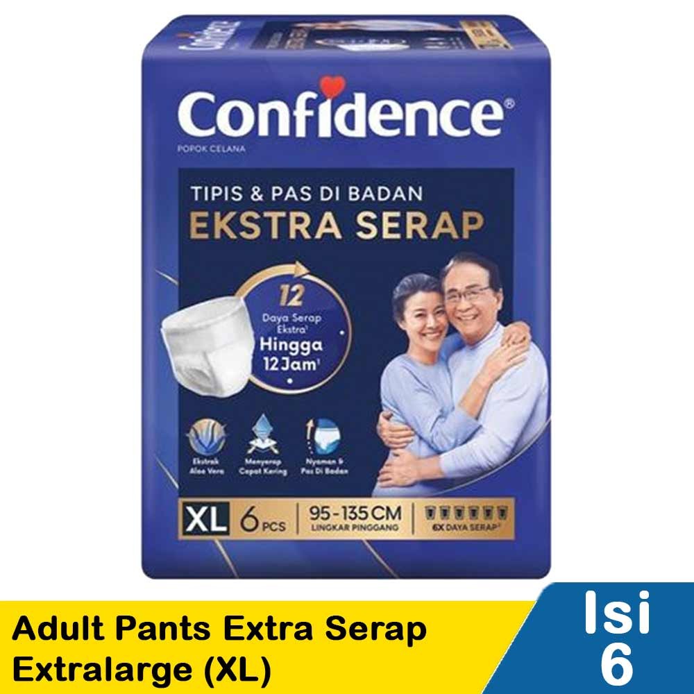 CONFIDENCE ADULT PANTS EXTRA SERAP 6'S  EXTRALARGE