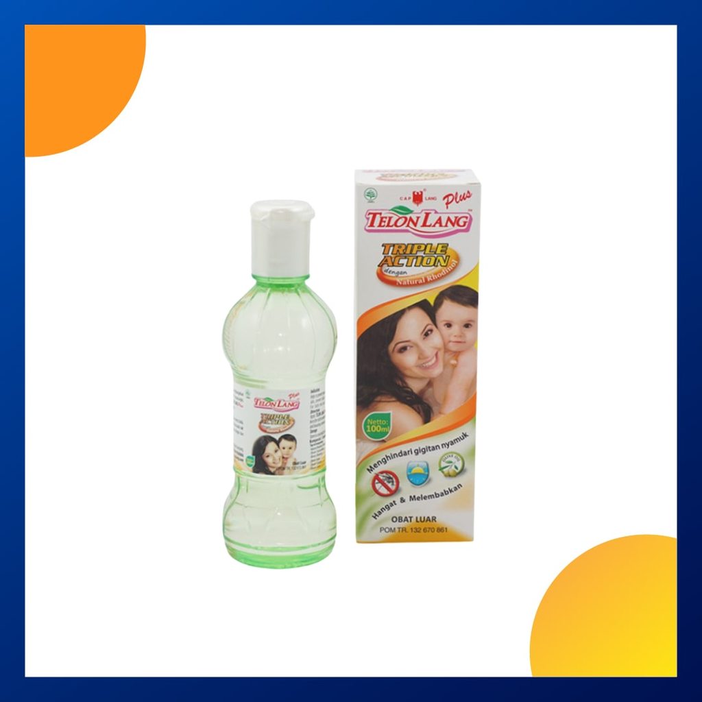 Cap Lang Telon Lang Plus Triple Action 100 Ml