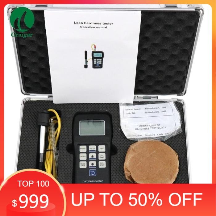 SHL-140 Portable Leeb Hardness Tester Calibration Indication Software