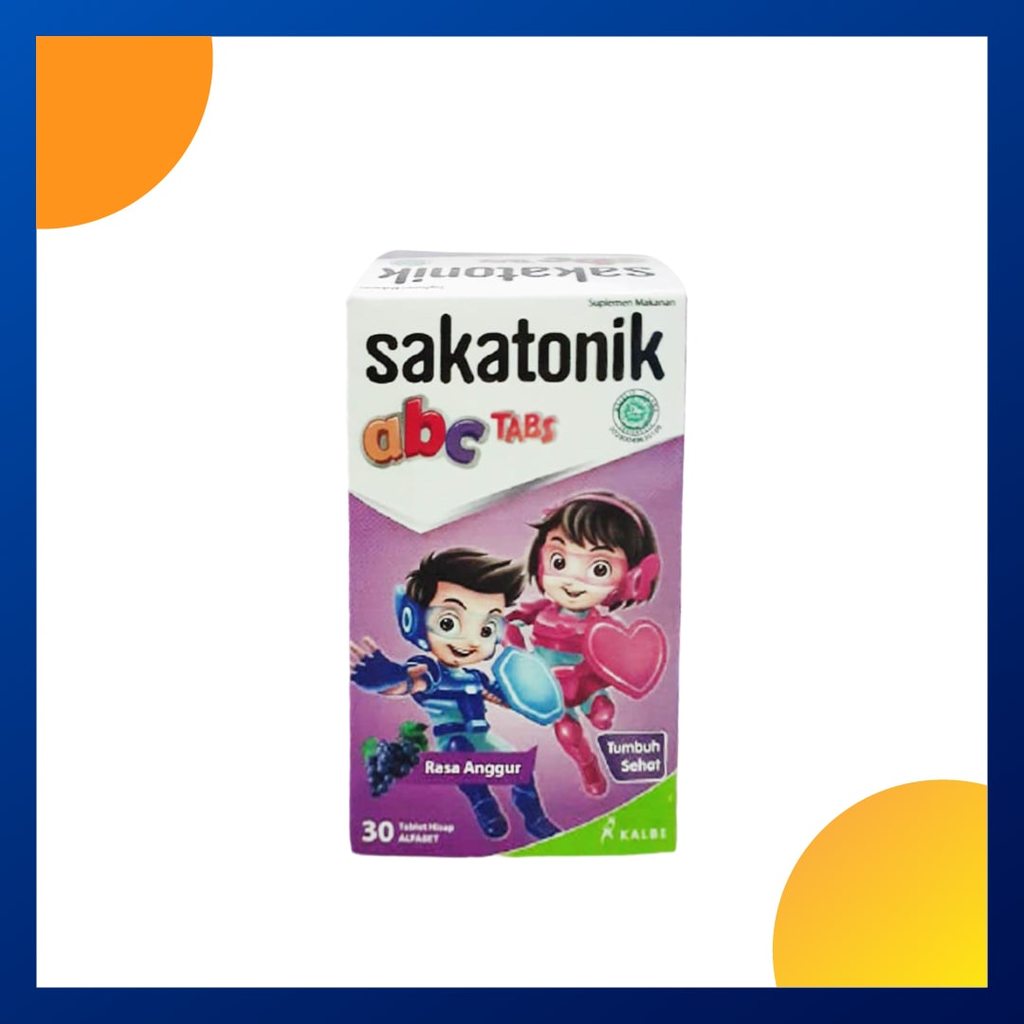 Sakatonik Abc Rasa Anggur Botol 30 Tablet