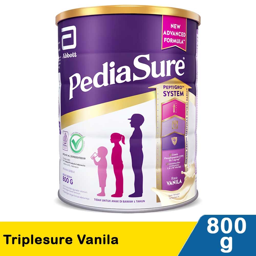 PEDIASURE TRIPLESURE VANILA 800g