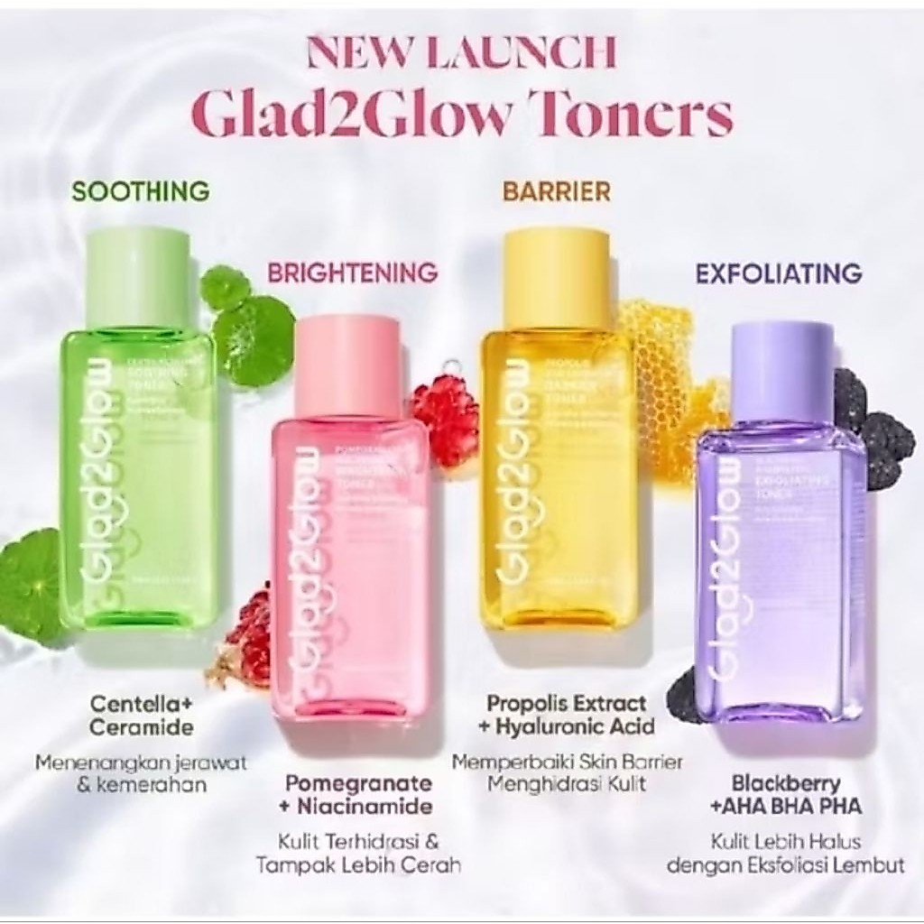 Glad2glow Toner 80ml