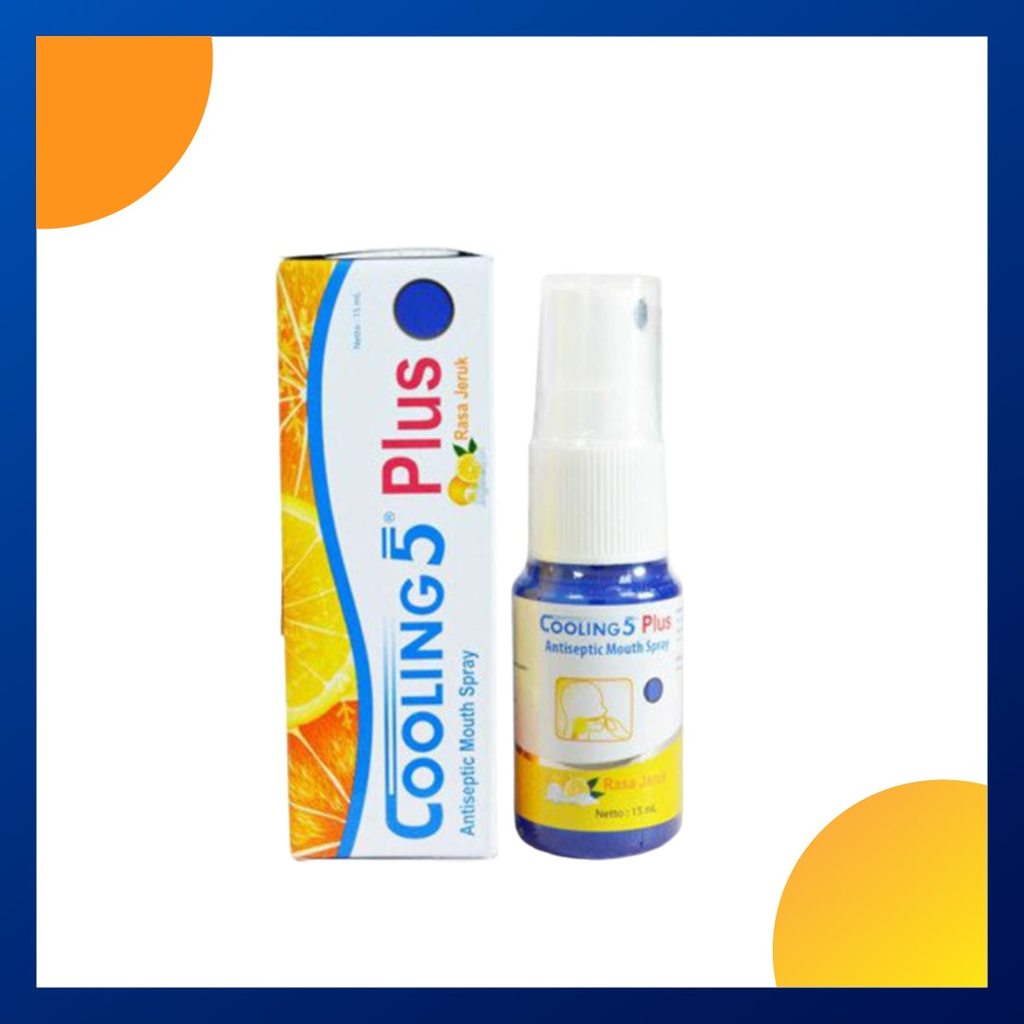 COOLING 5 PLUS 1 BOTOL SPRAY @ 15 ML