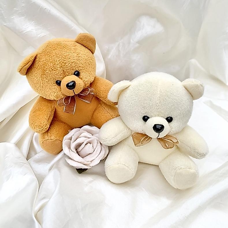 terbaru boneka bear ribbon / boneka bear kecil / boneka bear
