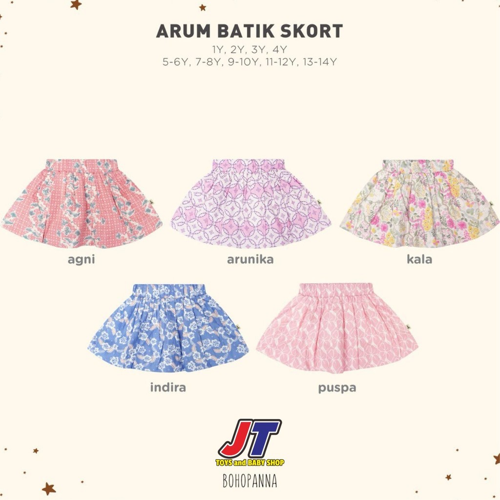 BOHO ARUM BATIK SKORT
