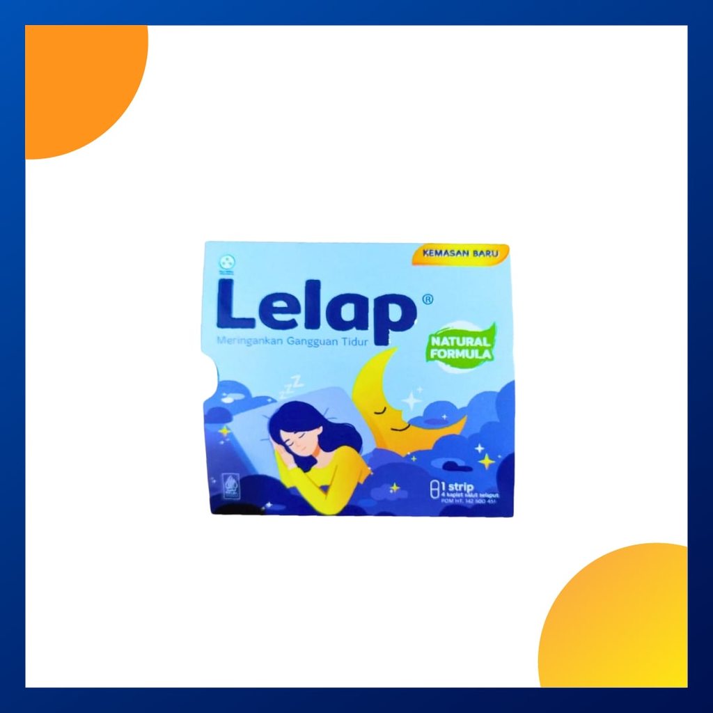 Lelap Strip 4 Kaplet Salut Selaput