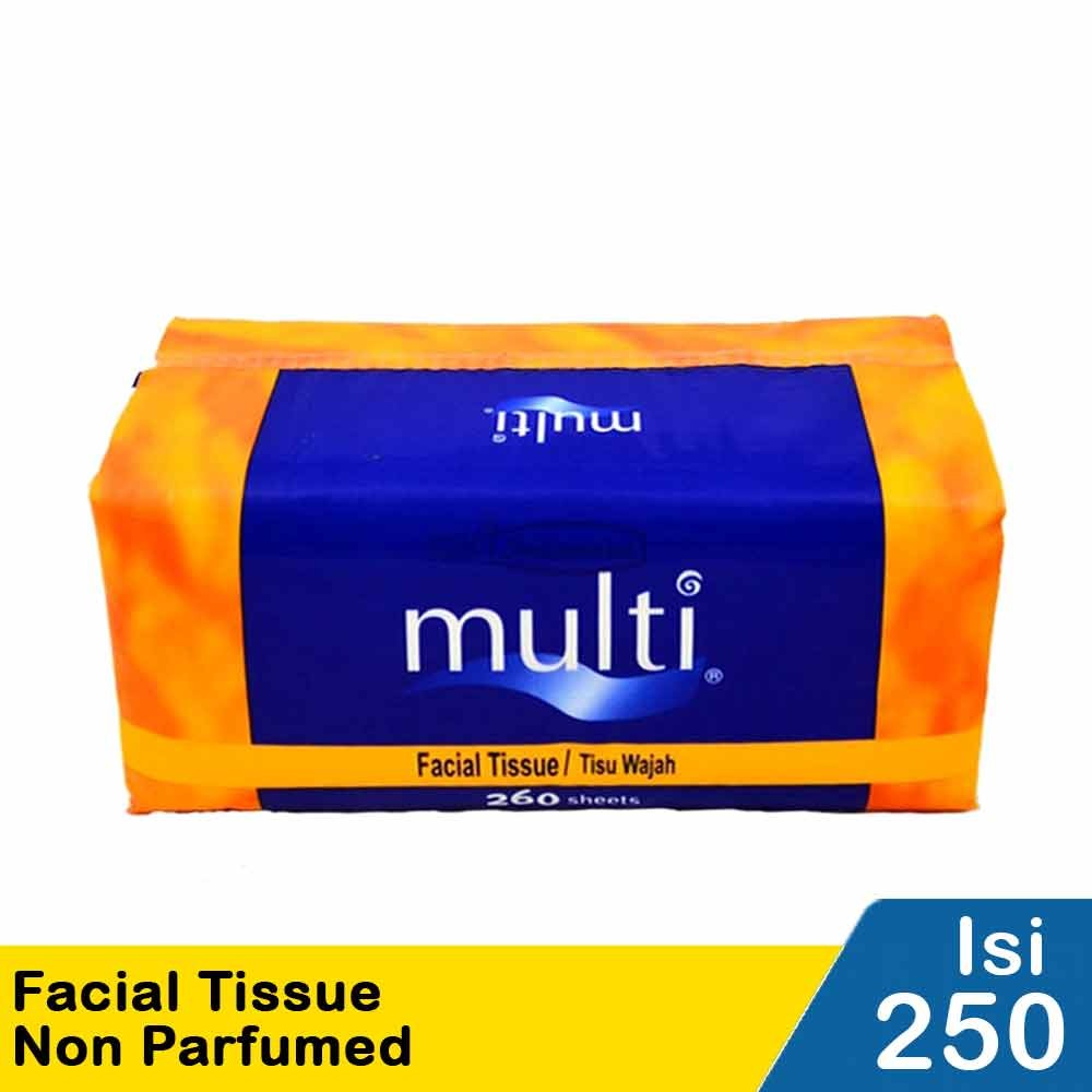 MULTI FACIAL TISSUE MP-01/250'S NON PARFUMED